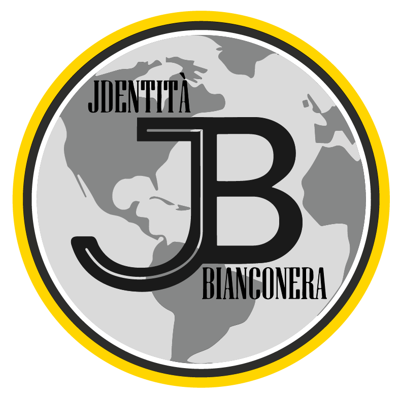 Logo JB Identità Bianconera – simbolo della Fondazione JB per i tifosi Juventus